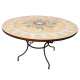 Table marbre ovale 180/90 Etoile couleur