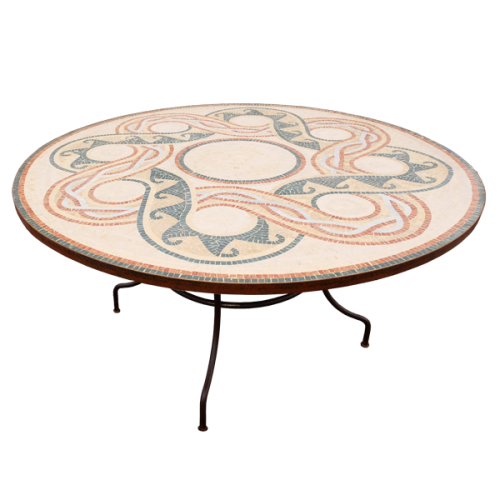 Table marbre ronde d.:150 Géométrix 3