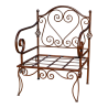 Fauteuil "Coeur" en fer forgé PM