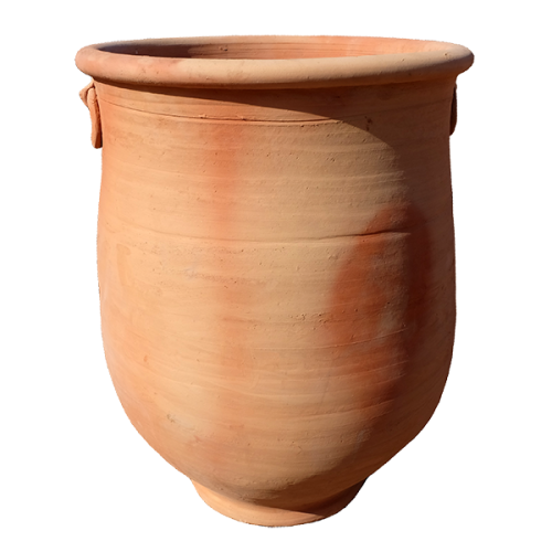 Jarre pot terre cuite "Soudanaise Anneaux" h.: 60