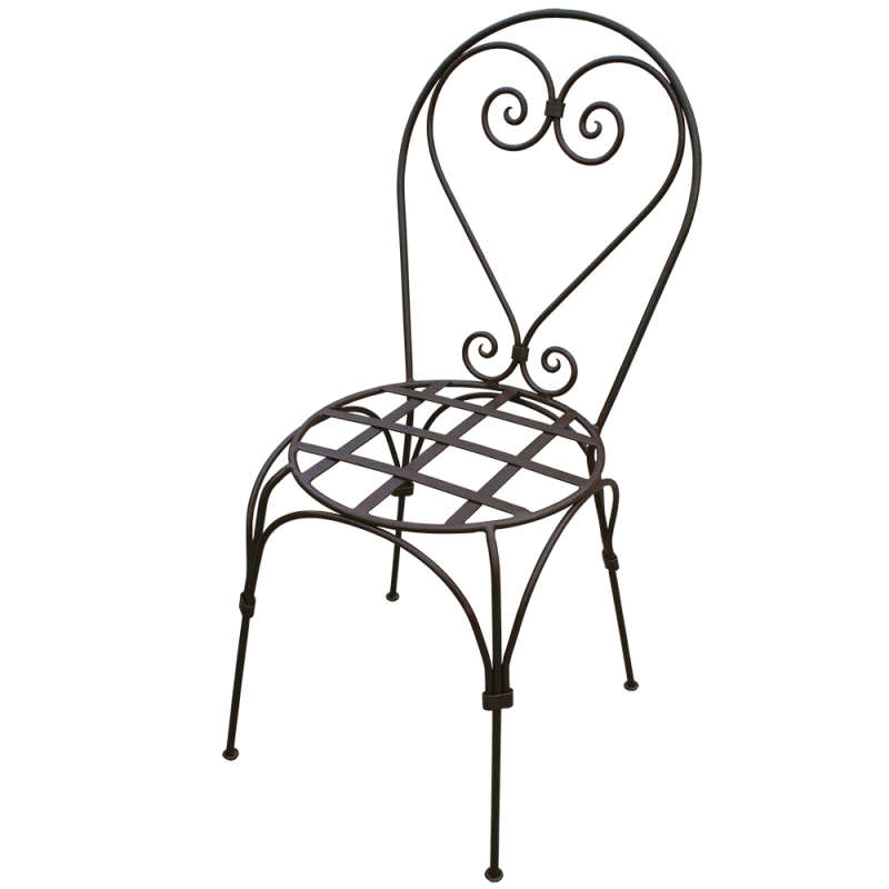 Chaise fer forgé Italienne