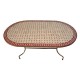 Table en zellige ovale 200/100