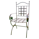 Fauteuil fer forgé "Provence"