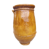 Grande jarre Zagora émaillée miel – hauteur 100 cm