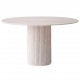 Table marbre Travertin ronde 130