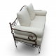 Banquette-fer-forge-Coeur-GM-avec-matelas-et-coussins-bordeaux-blancs-ecru-marrons