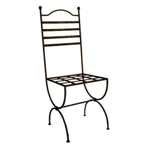 Chaise Marina en fer forgé