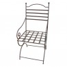Fauteuil Marina en fer forgé